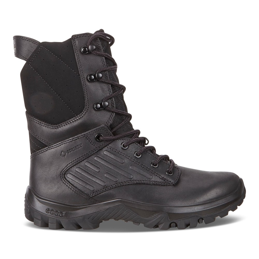 ECCO Mens Boots Black - Professional Outdoor High-Cut - JCP-519846